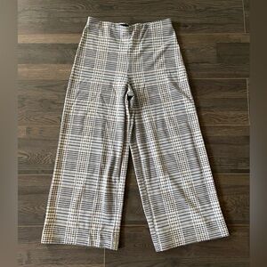 H&M Plaid Women's Wide Pants